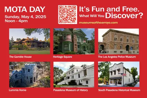 Images of six local museums with unique architectural styles