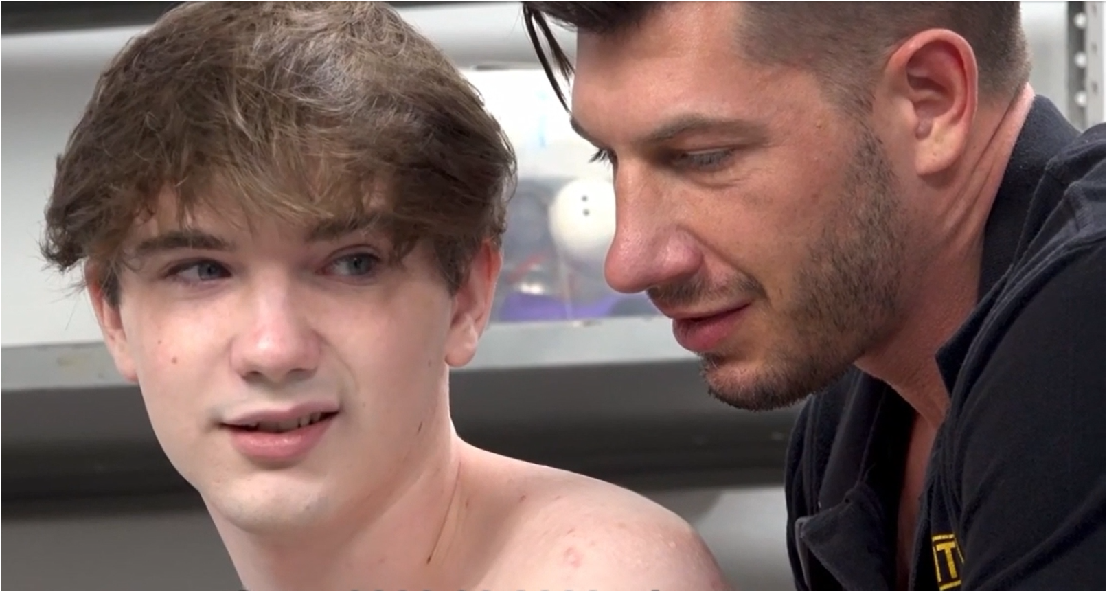 It happened in a police office