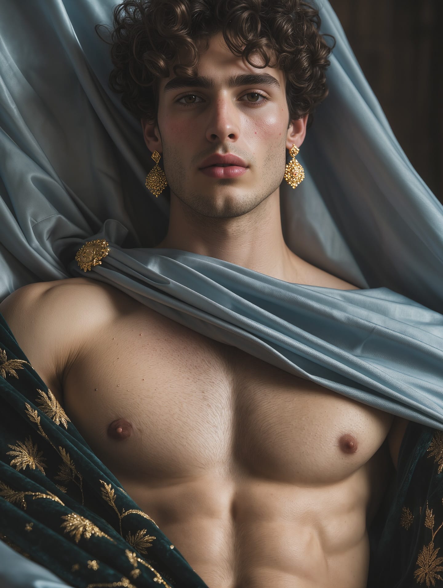 An intriguing image of the male body . Un'immagine intrigante del corpo maschile